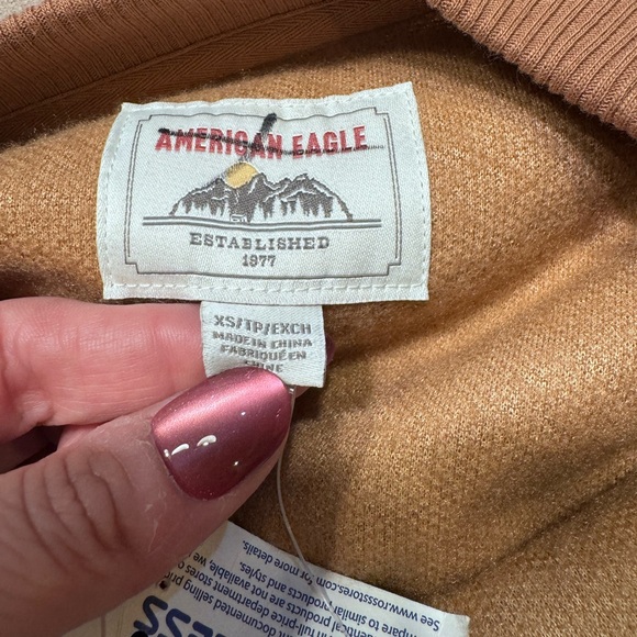 American Eagle Outfitters Warm Tan Women's Sweater - Picture 4 of 7